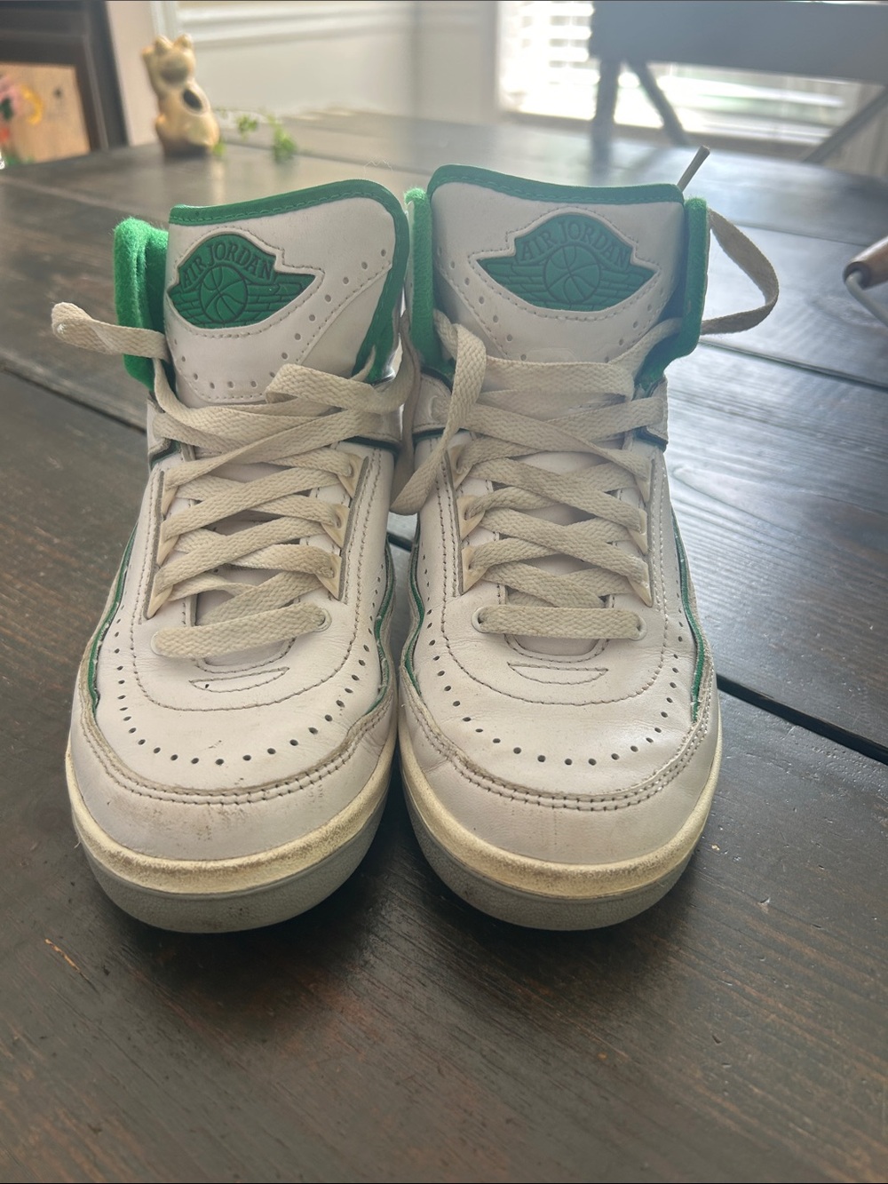 Jordan 2 Retro Lucky Green Size 4Y Preowned